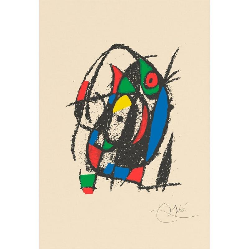 Berühmter Maler Joan Miró Kunstwerk Surrealismus Abstrakt Retro Poster Leinwandgemälde Wandkunst Bilder Heimdekor