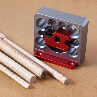 8-Hole Electric Adjustable Rounder for Wooden Sticks and Tenons