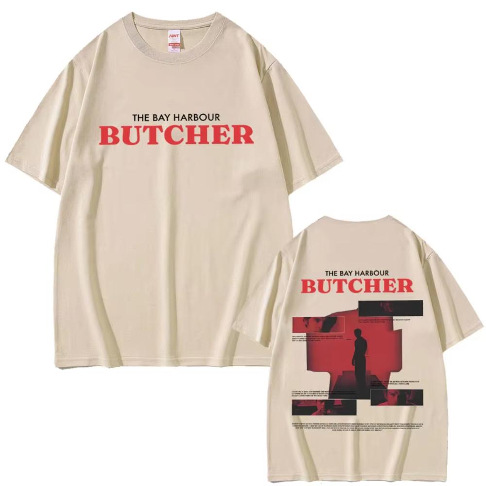 TV Play Dexter Morgan Der Bay Harbour Metzger Grafik T-Shirts Herren Damen Lässig Baumwolle Übergroßes T-Shirt Männlich Vintage Streetwear