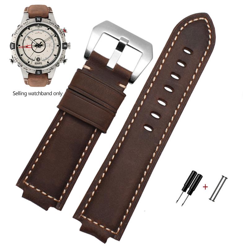 Rubber Watchband for Timex WATCH Tide T2N720 T2N721 TW2T76300 High Quantity Waterproof Silicone Leather Sport Strap 24*16mm