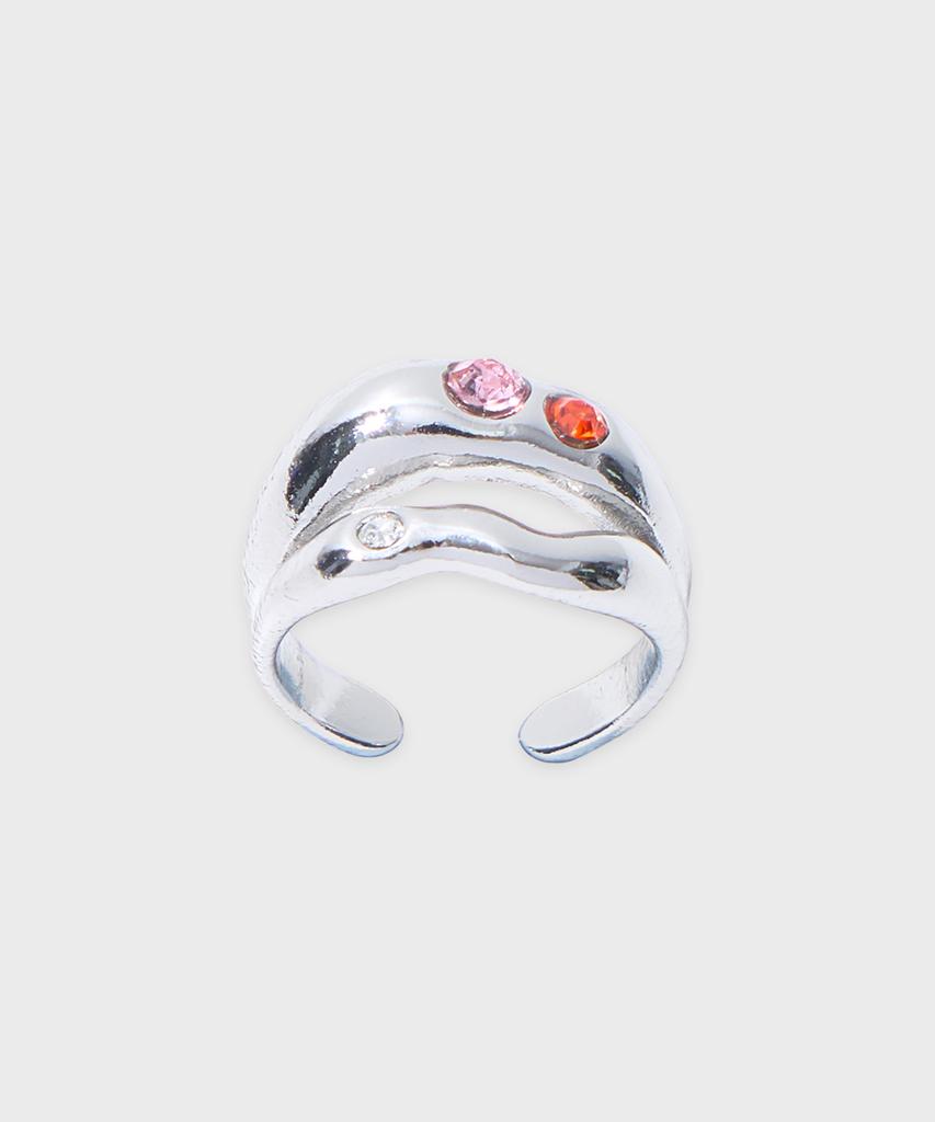 Sinoon Cubic Toe Ring (Pink)