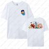 Cute POCOYO Graphic Cotton Tshirts For Unisex Women Casual Style Cartoon Short Sleeve Crew Neck Summer Streetwear Kawaii Tops Gift