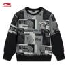 Li-Ning Youth Unisex Antibacterial Fleece Pullover Sweatshirt