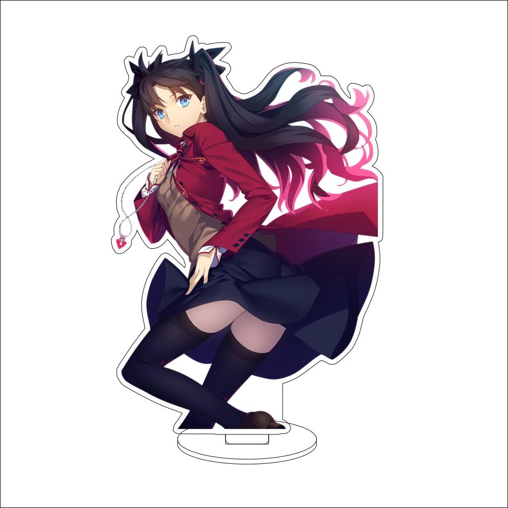 

16CM Anime Fate stay night Cosplay Acrylic Stand Ornaments Tamamo no Mae/Shirou Emiya Figure Stand Halloween Gifts 16CM