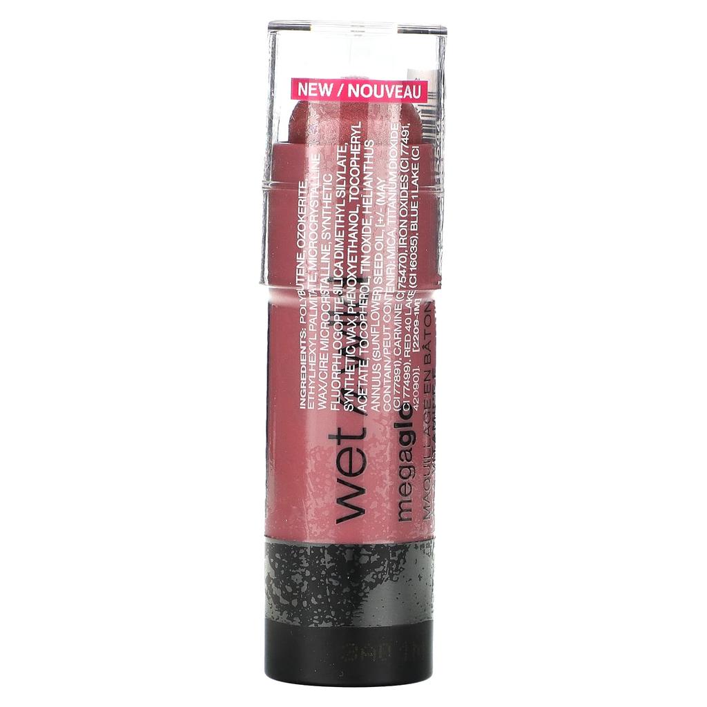 Megaglo, Vitamin E Makeup Stick, Blusher, 1115544 Dusty Pink, 6G(0.21Oz)