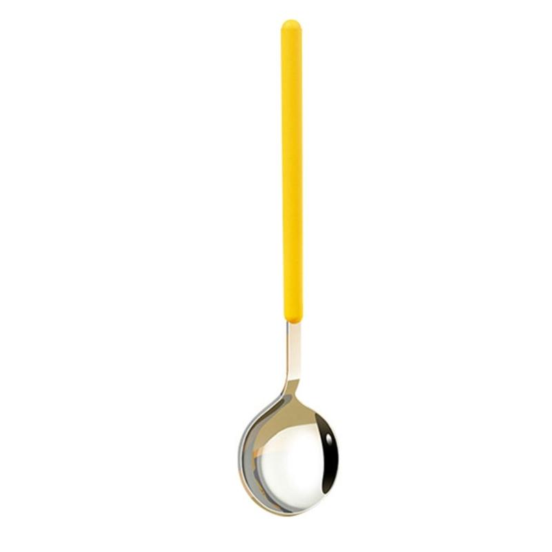 Ergonomisches ABS 304 Edelstahl Besteckset mit Essstäbchen Löffel Küche Esstisch für Familie