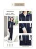 2024 Fashionable Spring & Autumn Tracksuit: Stylish Two-Piece Casual Set for Middle-Aged Moms