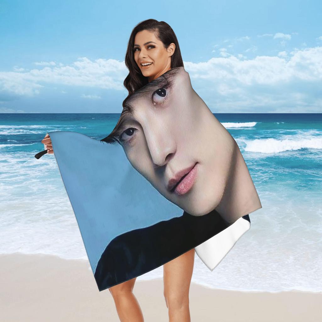 Kpop Lee Junho korea Beach Towel Soft Microfiber Quick Dry Absorbent Quick Towels For Swimming