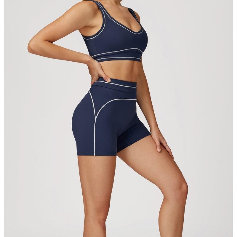 Women High Waist Workout Shorts Fitness Yoga Lift Butt Fitness Ladies Yoga Gym Running Summer Short Pants