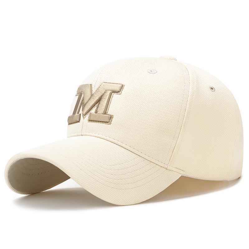 Unisex Duckbill Hat: Embroidered M, UV Protection Baseball Cap for All Seasons