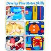 Felt Learning board New baby Montessori toy Boys Early Education Puzzle busy board