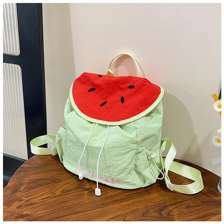 Schoolbag New Summer Dopamine Contrast Mini Backpack Girls Junior High School Cute Small School Bag Girls Small Backpack