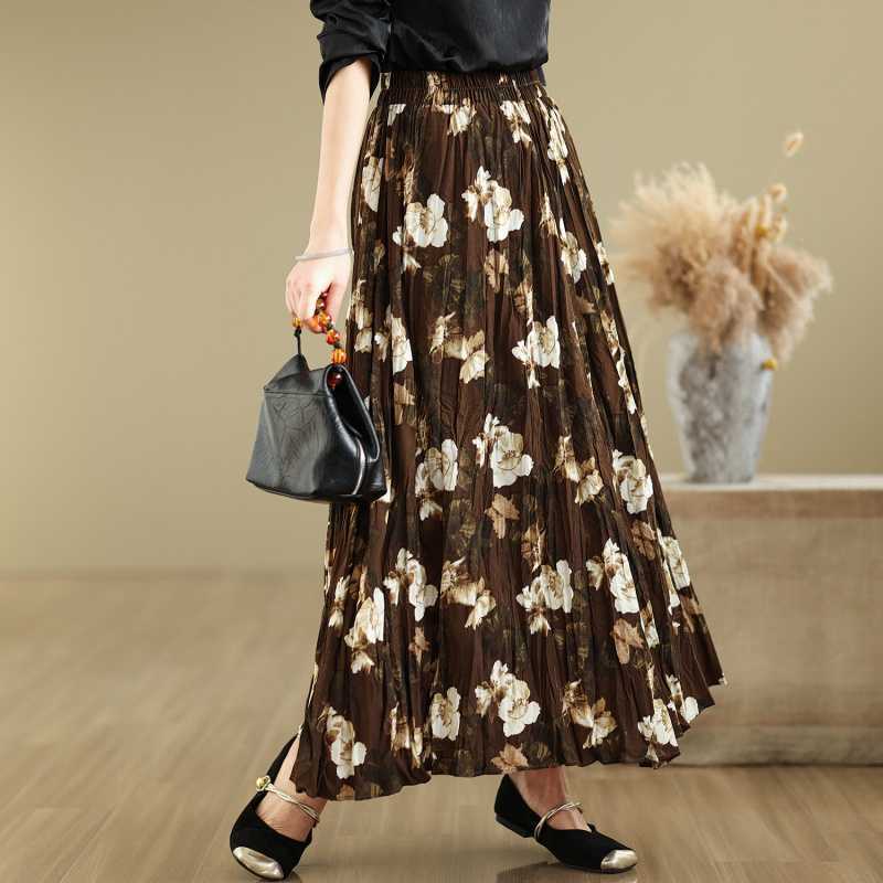 

Женское повседневное элегантное длинное платье 2XL темно-коричневого