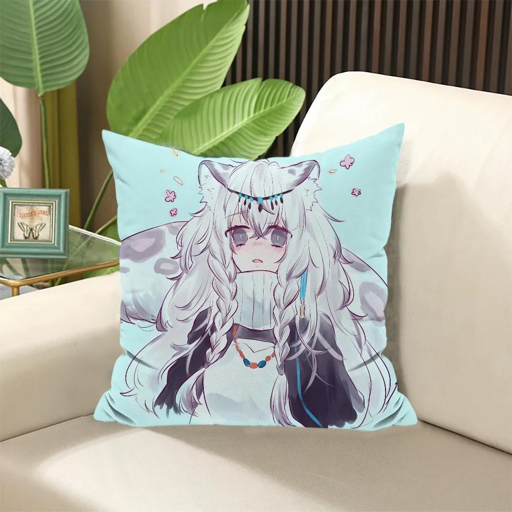 Arknights Decorative Pillows for Sofa Elegant Room Cushions Covers Cushion Cover  ×  Pillow Cases × Stuffed Sleep Home