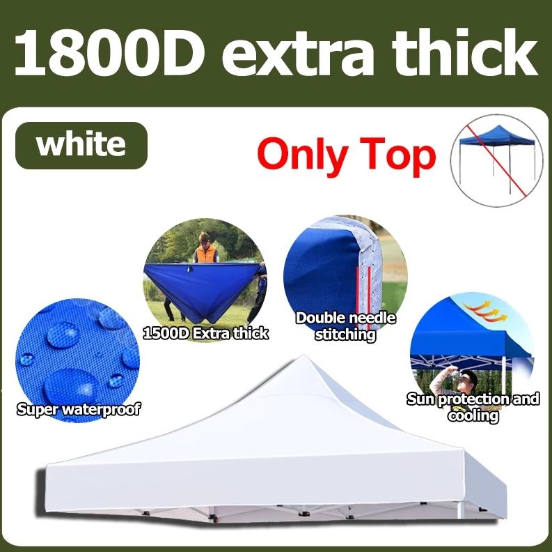 Foldable Four-Sided Tent Cloth Small Large Sunade Umbrella Rainproof Stall Canopy Waterproof Rain Outdoor Cam Travel Supplies