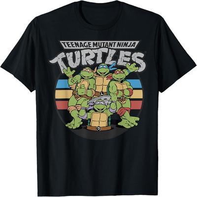 Teenage Mutant Ninja Turtles Retro Spot Logo Tee-Shirt T-Shirt