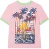 Gucci T Shirts Women's Pink Crew Neck Moderate 695816-XJED4-5904