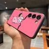 Cute Cartoon Dog The Cowardly Phone Case For Samsung A56 A36 A26 A16 A15 A25 A35 A55 A14 A34 A24 A54 Black Soft Shell