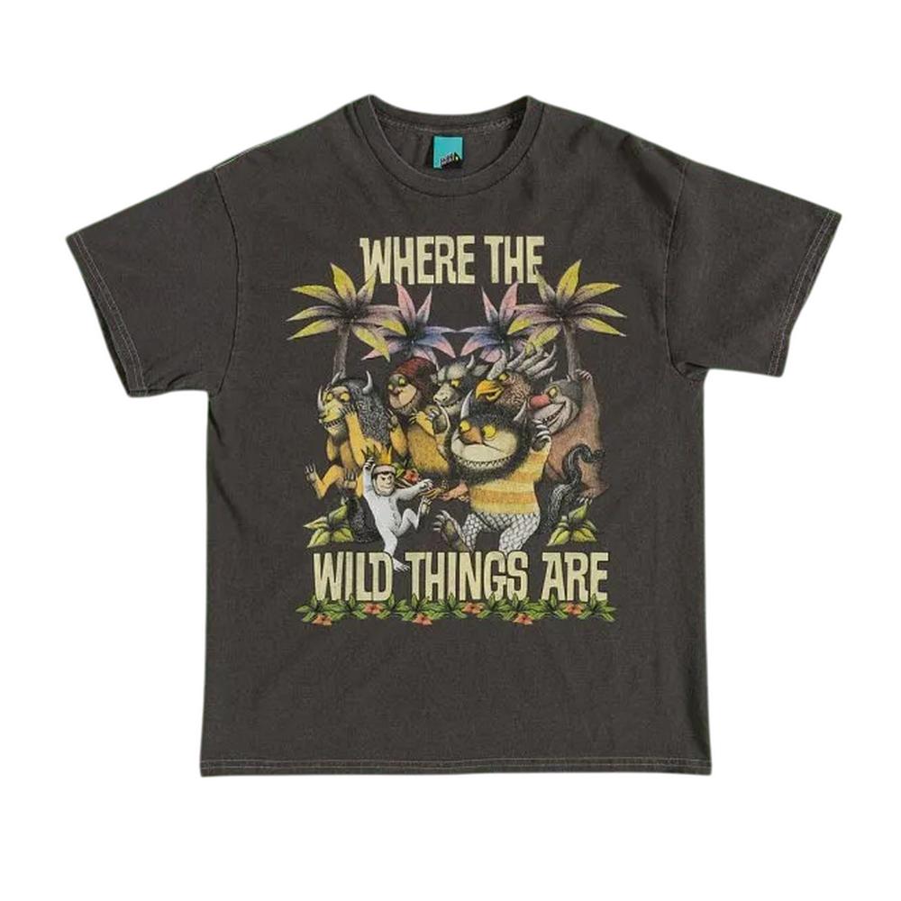 Where The Wild Things Are Винтажная футболка унисекс для взрослых