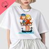 VickyLa Vichinga Wickie Maglietta GerUnisex Serie TV Anni '80 Cartone Animato Stampa Vintage Top Ragazzo Ragazza Abbigliamento in Cotone Camisa Magliette Grafiche