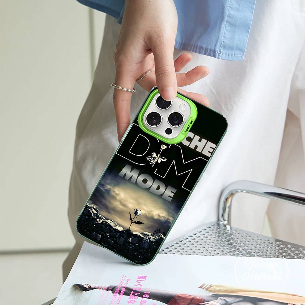 Rock D-Depeche Cool Mode Phone Cases For IPhone 17 16 15 14 13 12 11 Plus Pro Max Colorful Case