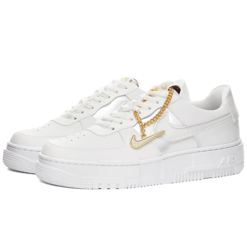 Nike Air Force 1 Low Pixel Summit White Women's Sneakers DC1160-100