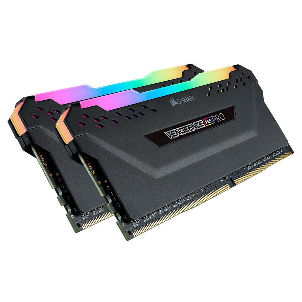 CORSAIR Desktop PC Memory VENGEANCE RGB PRO Series 16GB X CMW16GX4M2Z3600C18 DDR4-3600MHz [8GB 2]