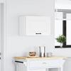 Kalmar Wall Mounted Kitchen Cabinet White Particleboard
