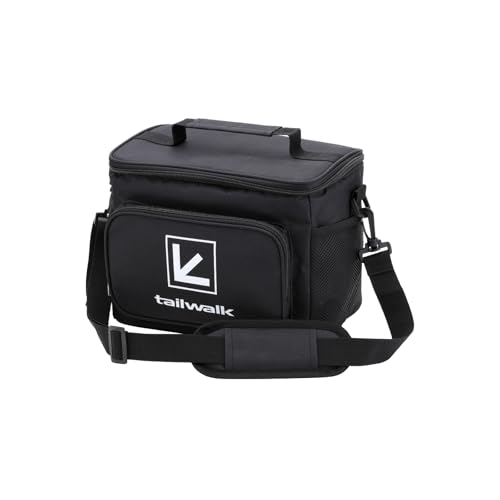 Tailwalk Soft Cooler Sack, Black (BLK), 10L (approx. 27cm wide x 19cm deep x 20cm high)