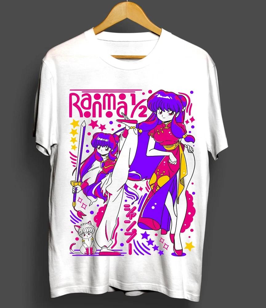 Shampoo Rumiko Tshirt Takahashi Girl Funny Anime Tshirt White S