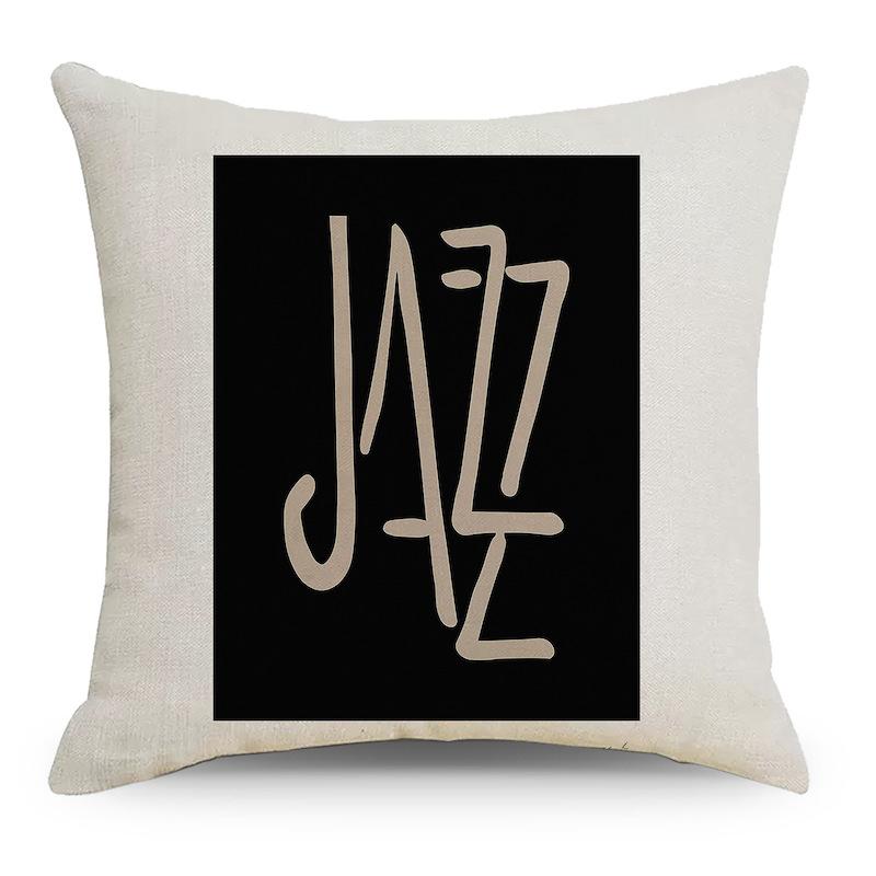Nordic Black And White Abstract Geometric Printing Pattern Pillowcase Bed Sofa Car Modern Home Decor