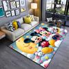 Best Seller Mickey Minnie Theme Cartoon Rug Bedroom Living Room Anime Carpets for Boys Girl Room Floor Mat Decor Non-Slip Rug