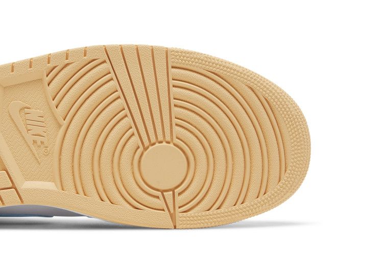 Men's Sneakers Jordan 1 Mid Aquatone Aquatone/Celestial Gold/White