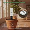 Smart Zigbee Soil Moisture Sensor With Temperature & Humidity Monitoring App Control For Garden Care And Plant Irrigation Automa