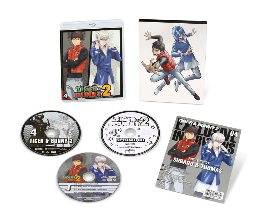 TIGER BUNNY 2 4 Limited & (special Edition)