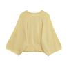 Womens Oversized Knit Sweater Loose Fit Round Neck Batwing Sleeve Solid Color Casual Pullover Top