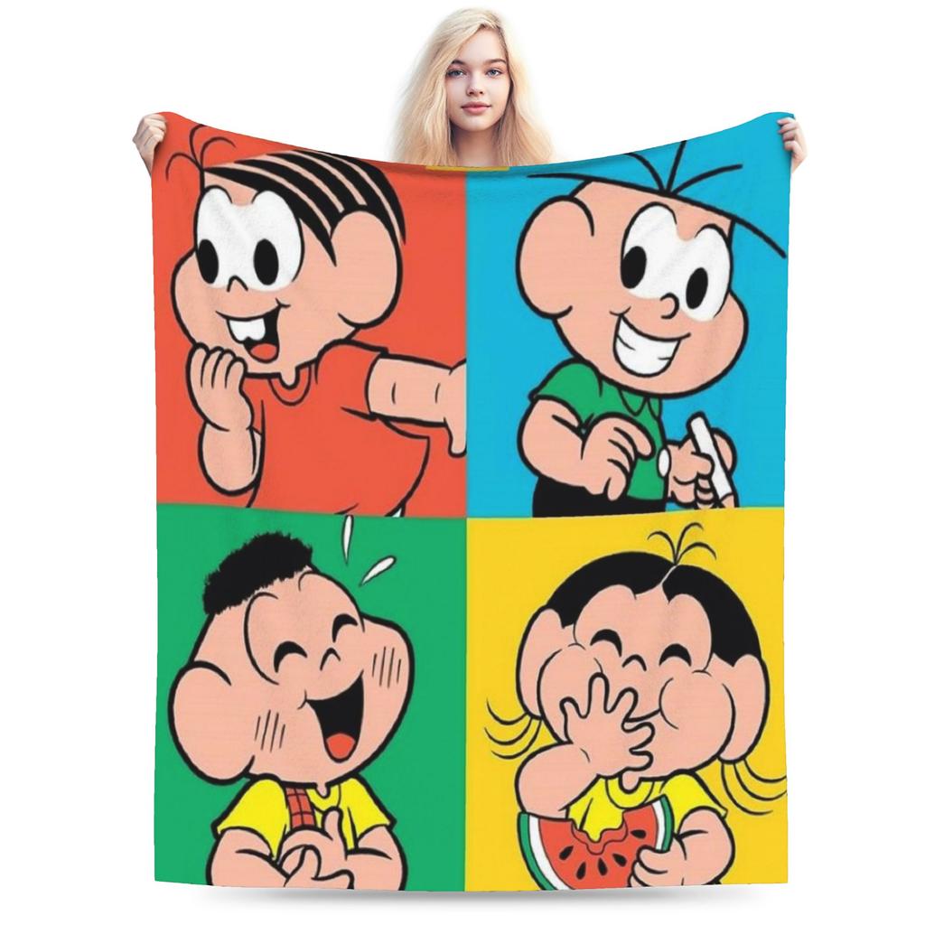 Anime Magali Festa Soft Blanket Casual Camping Bedding Throws Couch Bed Flannel Bedspread Sofa Bed Cover