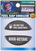 HASEPRO Magical Carbon HOFEH-3 [Hologram Fuel Cap Emblem] (Black) Mazda/Suzuki (For High Octance)