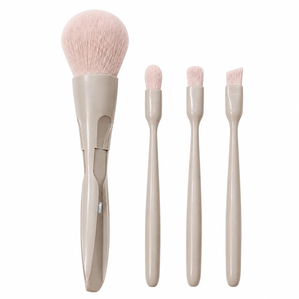 High Coverage Makeup Brush Set Magnetic Eyeshadow Concealer Brushes Makeup Tools розовый