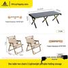 Folding Aluminum Alloy Camping Table and Chair Set