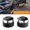 Cnc Billet Aluminum Rear Inside Wheel Axle Nut Cover Fit For Can-Am Spyder Models 2008 To Present