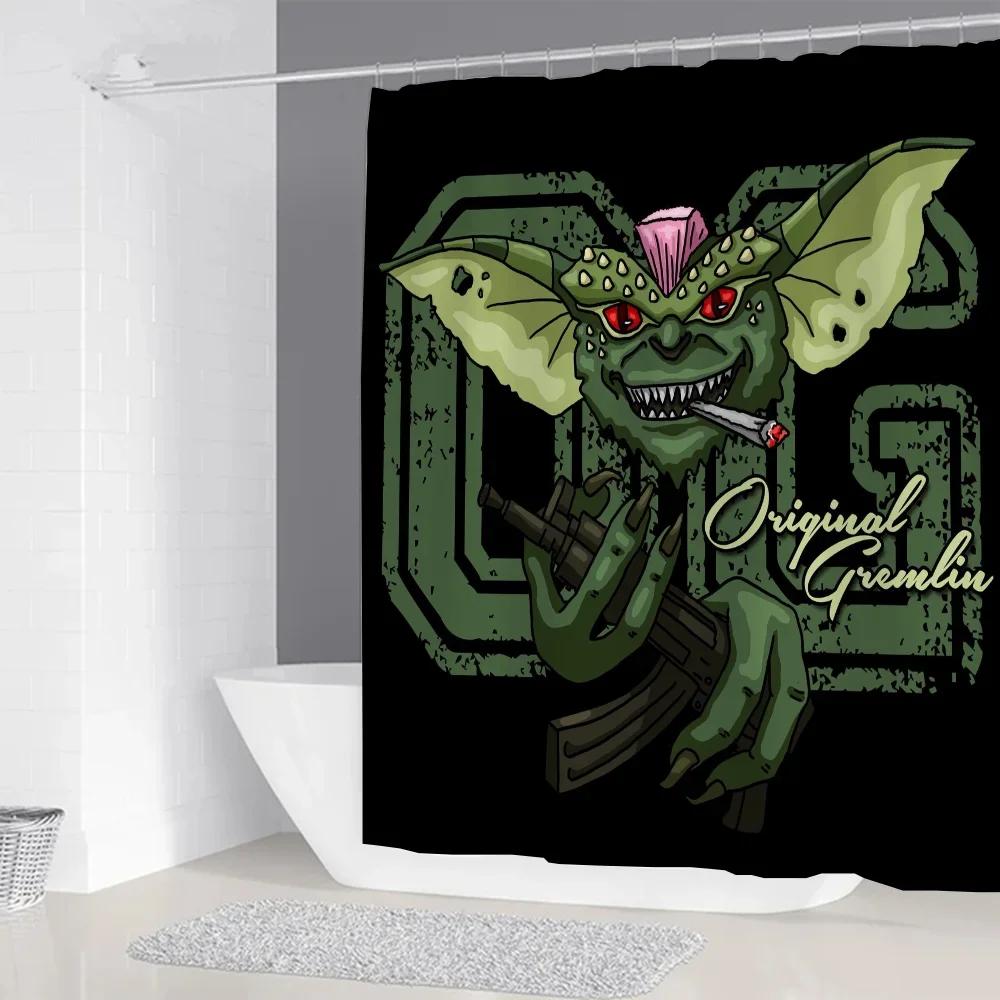 Things For The Bathroom Curtain Gremlins Shower Curtains For Bathroom Accessories Set Folding Partition Bath Bedrooms Sets Ful