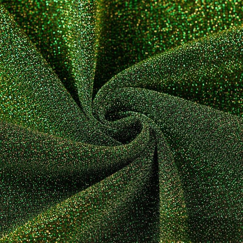 Oboustranná třpytivá hvězdná sametová látka Jasně hedvábná třpytivá sametová látka Nenatahovací pro DIY šití šatů Cheongsam