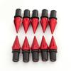 Universal/Red Motorcycle Spike Bolts Windscreen Fairings-License Plate M5 5mm