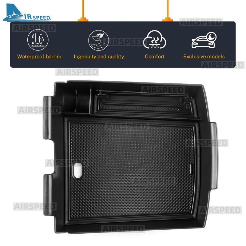 For Hyundai Tucson NX4 2025 2026 2027-UP ABS Car Armrest Storage Box Center Console Tray Organizer Interior Accessories Tidying
