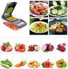 12-in-1 Multifunctional Food Chopper Professional Onion with 7 Blades Vegetable Cutter with Container for Salad Potato Carrot