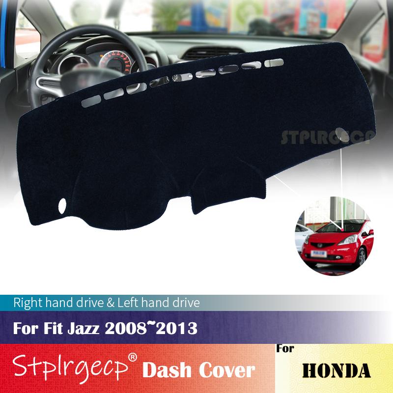 

Подходит для Jazz 2008 ~ 2013, противоскользящий чехол для приборной панели, защитный коврик, автомобильные аксессуары, солнцезащитный ковер 2012 2011 2010 2009