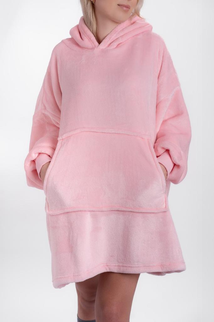 Blanket Sweatshirt Soft Thick Blanket Oversize Hoodie 2in1 Practical Gift