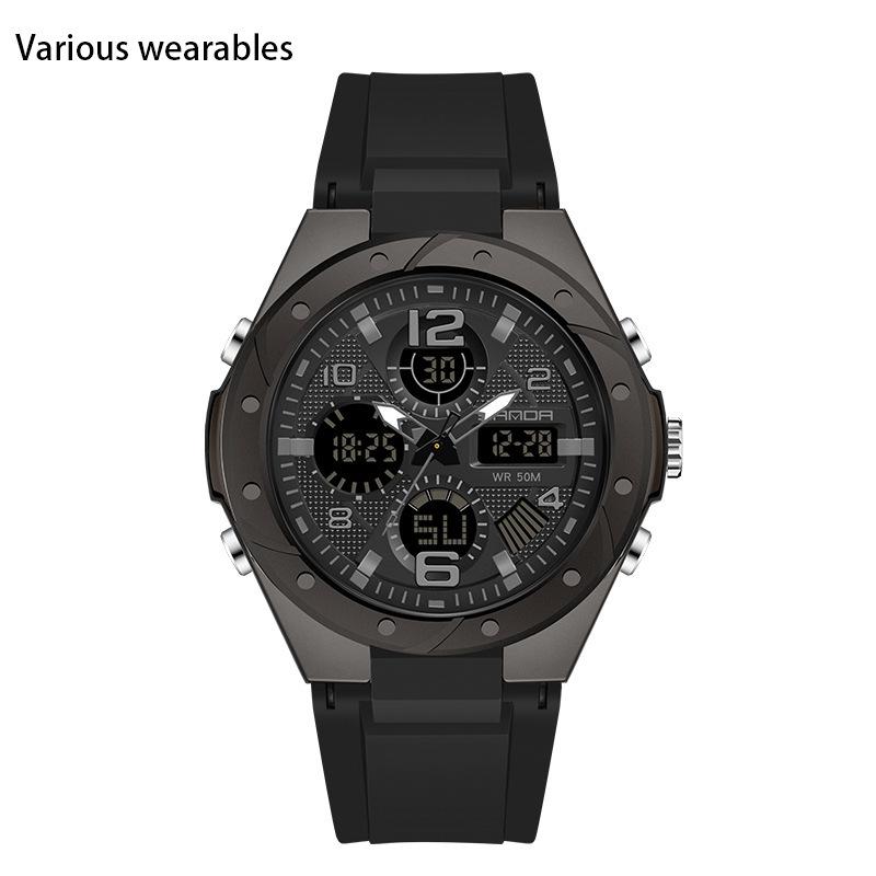 New Watch Student Sports Watch Korean Version Simple Temperament Waterproof Electronic Watch Trend Ins Wind