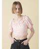 Furfur Ruffle Cut Blouse RWCT252051 Pink Women's